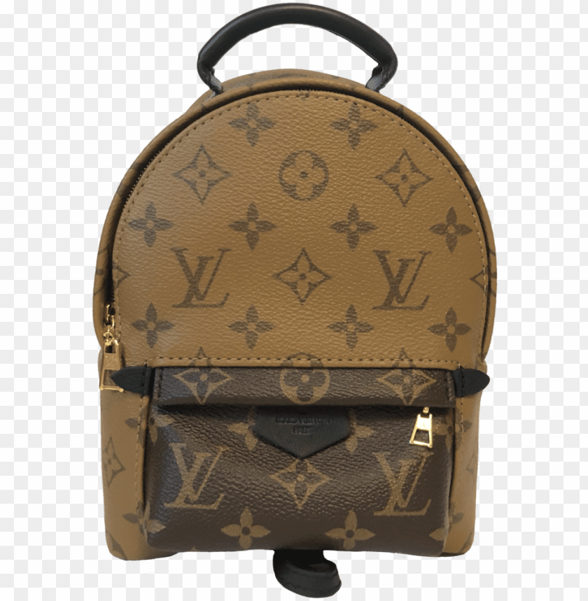 Small Dustbag Designed For Louis Vuitton Handbags - Louis Vuitton Lv Palm  Spring Backpack Reverse Monogram PNG Image With Transparent Background