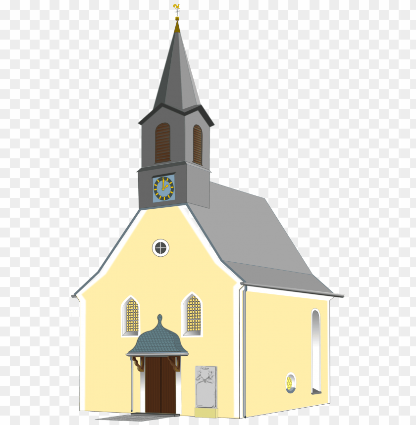 miscellaneous, buildings, small village church, 