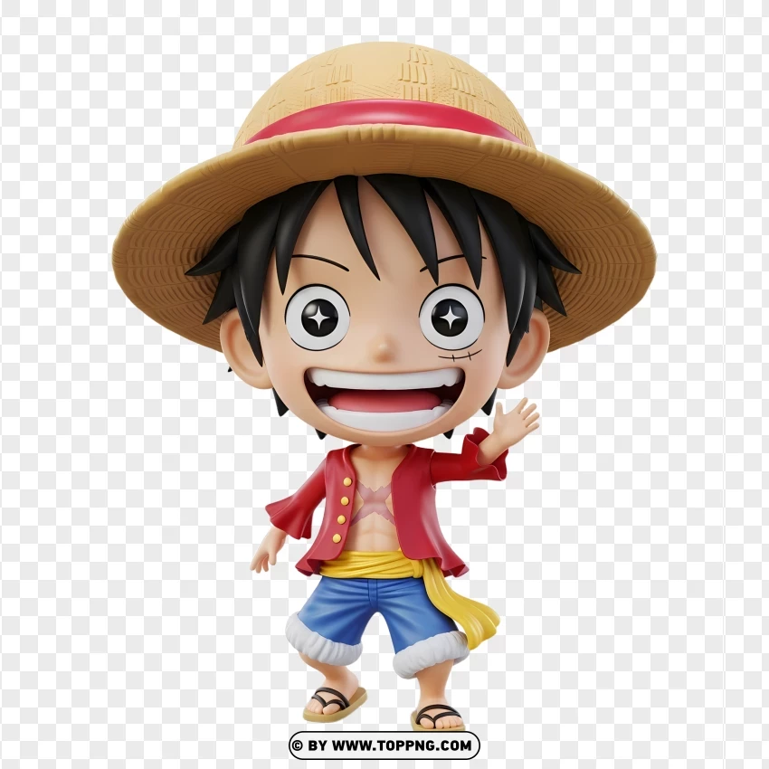 Smile Monkey D. Luffy Hd Design PNG Transparent Background