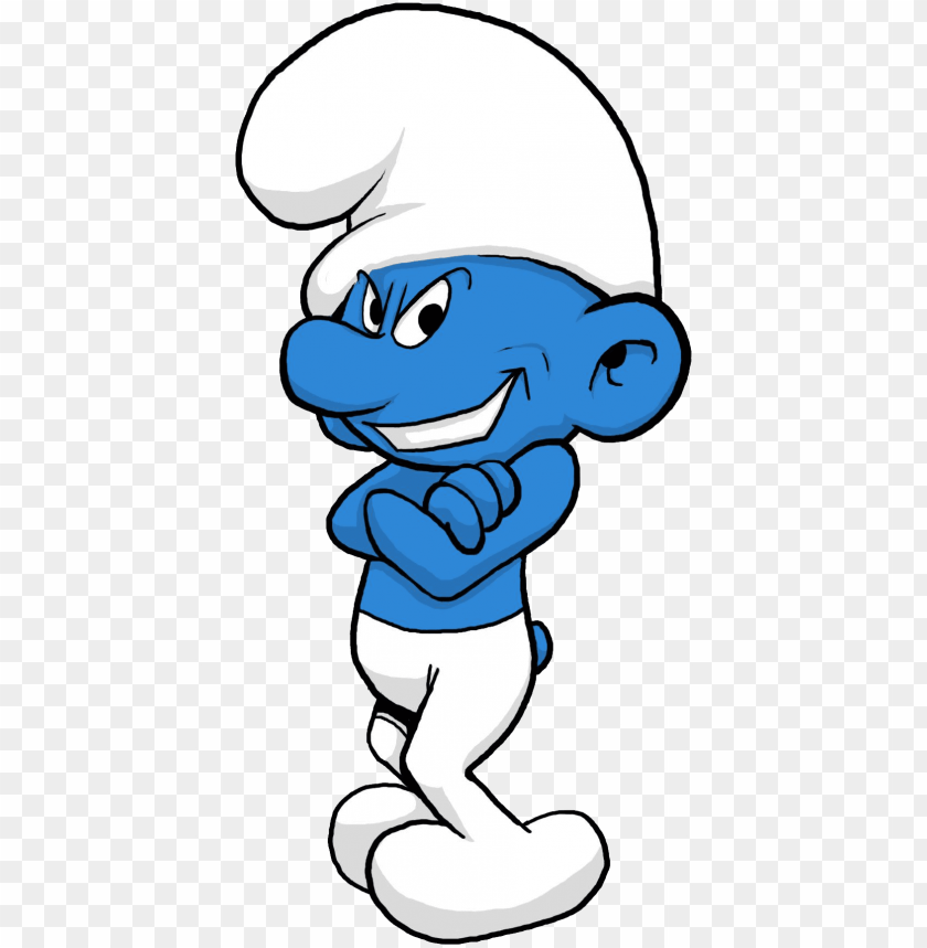 Smile Smurf Clipart Png Photo - 21415