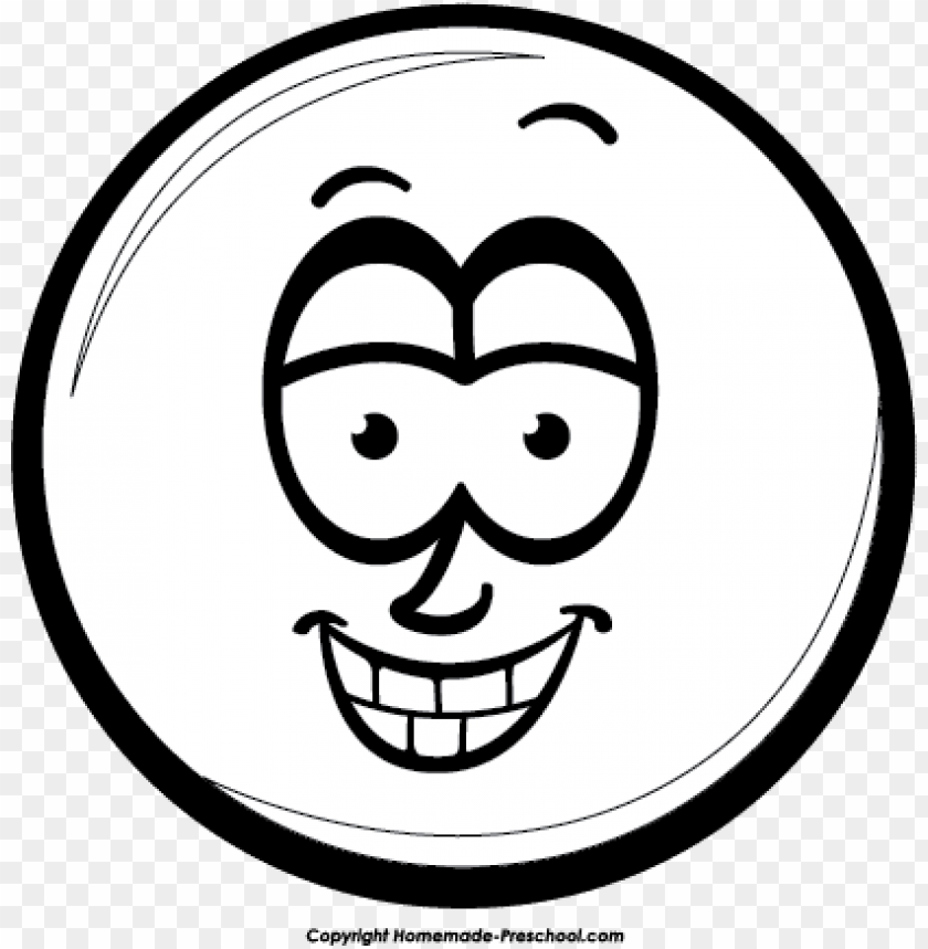 Smiling Face Line Art Png Image With Transparent Background Toppng - evil face lick roblox