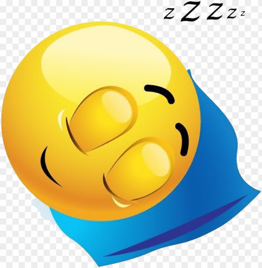 smiling sleeping emoji PNG image with transparent background@toppng.com