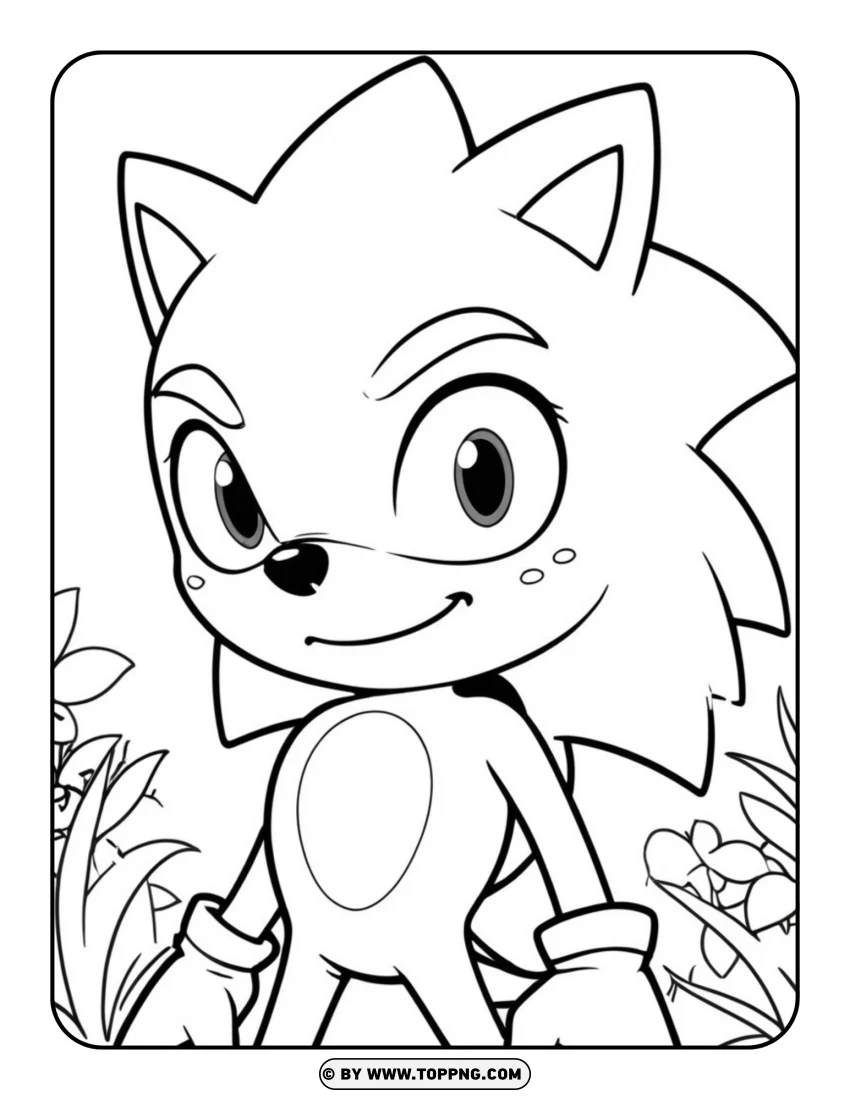 Sonic Coloring , Sonic , CARTOON,GAMES , Sonic The Hedgehog , Fast-paced , Dventure 