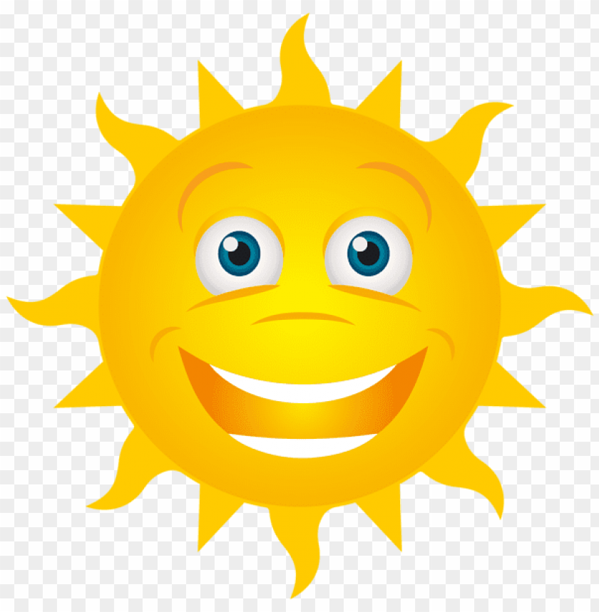 Download Smiling Sun Transparent Clipart Png Photo  