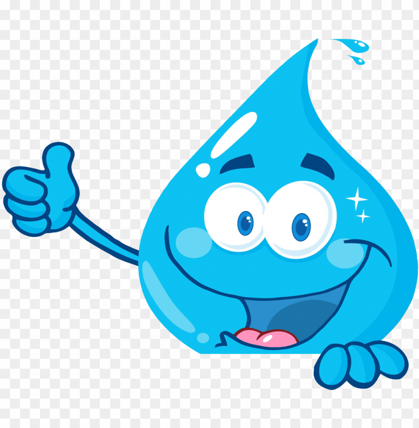 Smiling Water Drop Png Image With Transparent Background Toppng