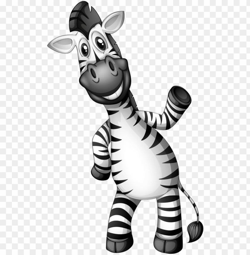 Smiling Zebra PNG Image With Transparent Background