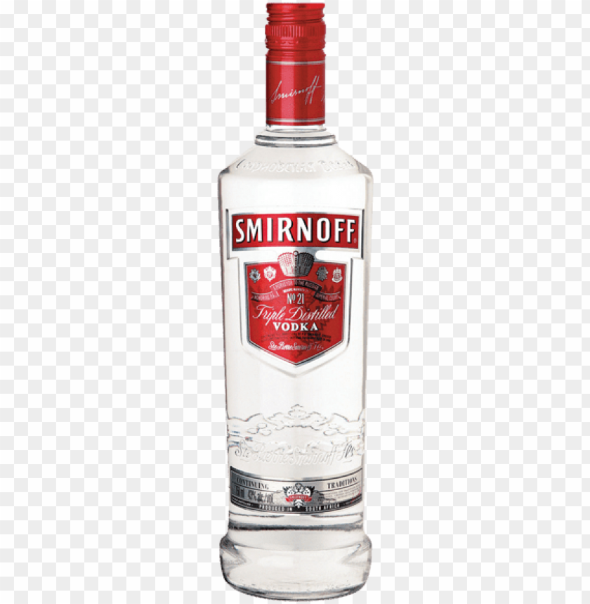 smirnoff red label vodka - smirnoff red vodka PNG image with ...