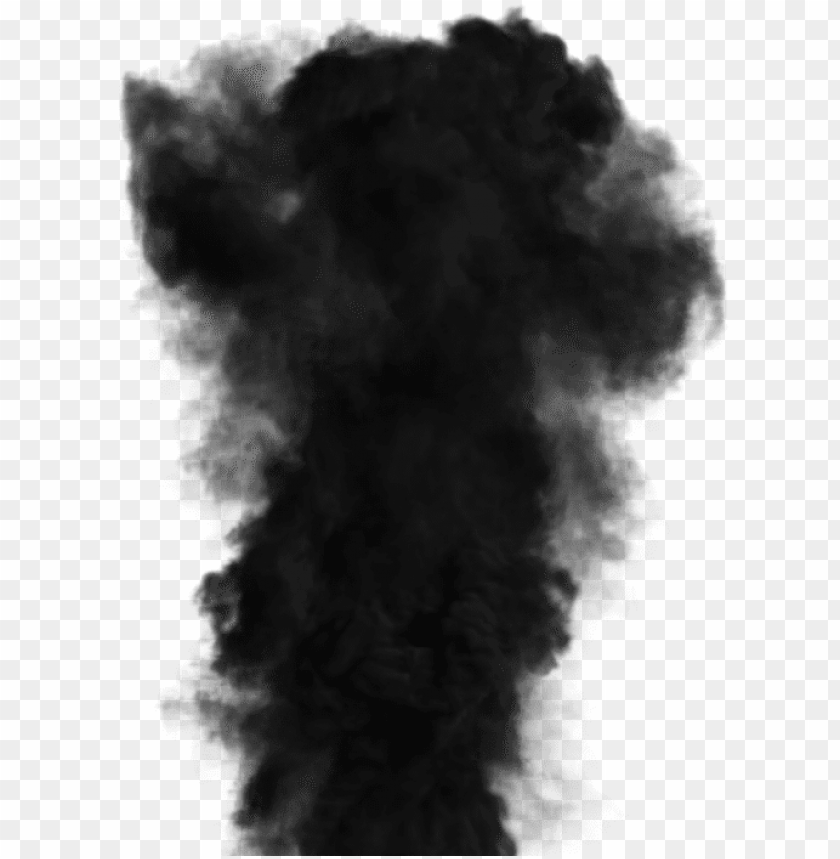 Smoke Clipart Png Tumblr Black Smoke Cloud PNG Image With Transparent Background