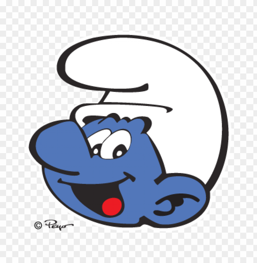  smurf fiction vector download free - 463866