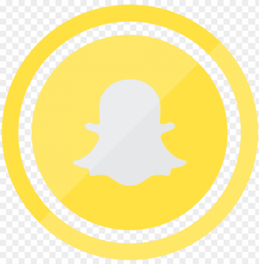 Transparent Snapchat Circle Png - Instagram Facebook Twitter Snapchat Logo,  Png Download - kindpng