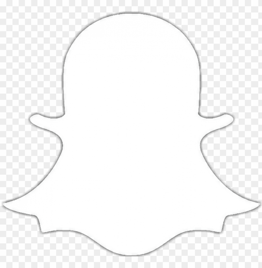 Snapchat Logo White Blanco Negro Moda Snapchat Icon White Png Free Png Images Toppng