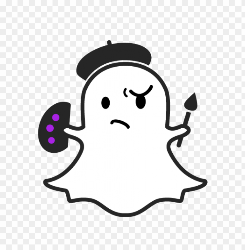 Snapchat Painter Ghost Png Image With Transparent Background Toppng