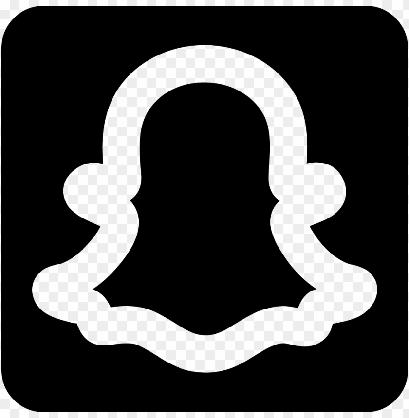Snapchat White Logo Png Image With Transparent Background Toppng