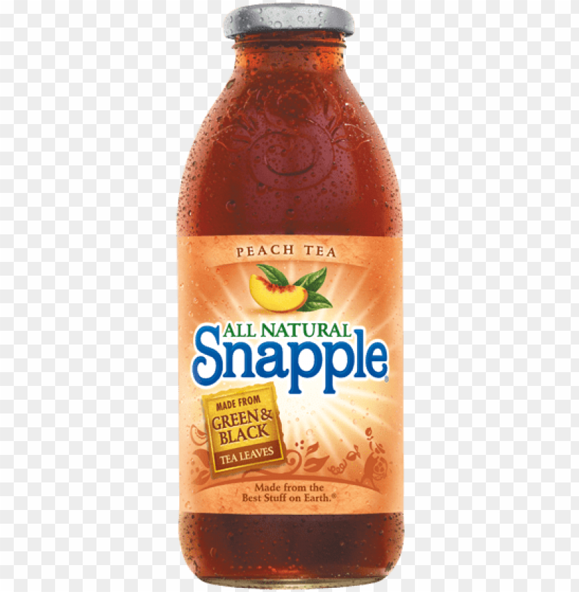 free PNG snapple peach iced tea - snapple oz PNG image with transparent background PNG images transparent