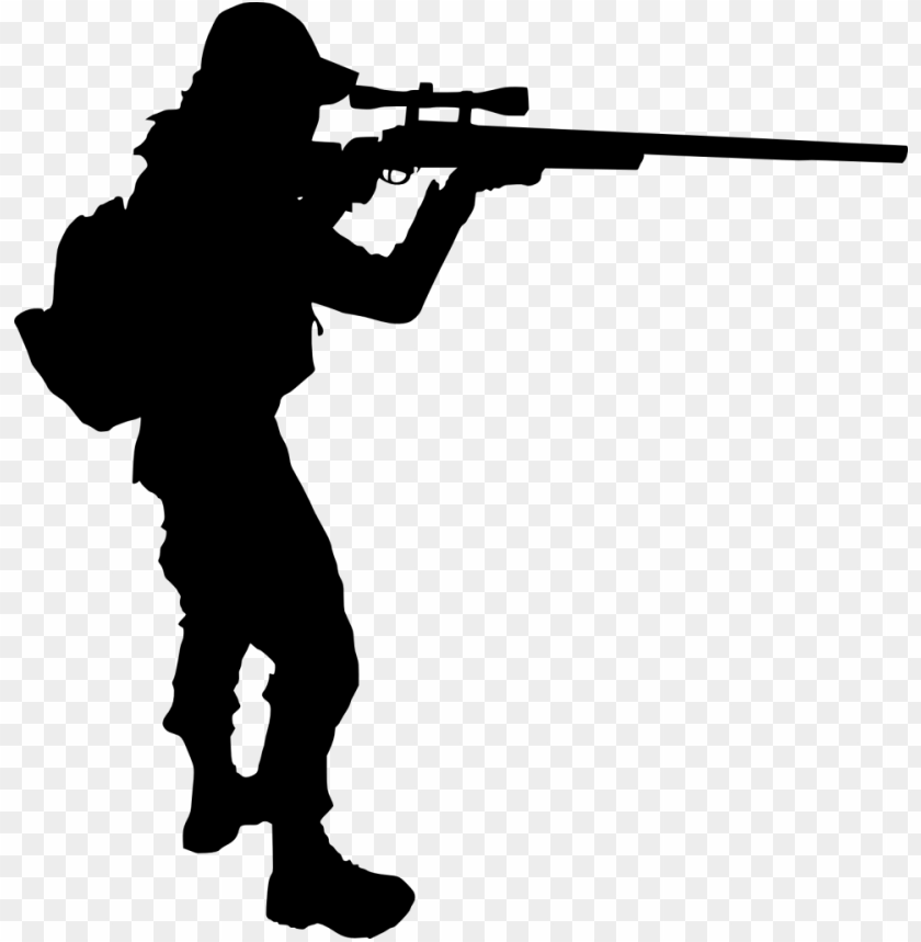 Sniper Shooter Silhouette Png Free Png Images Toppng | My XXX Hot Girl