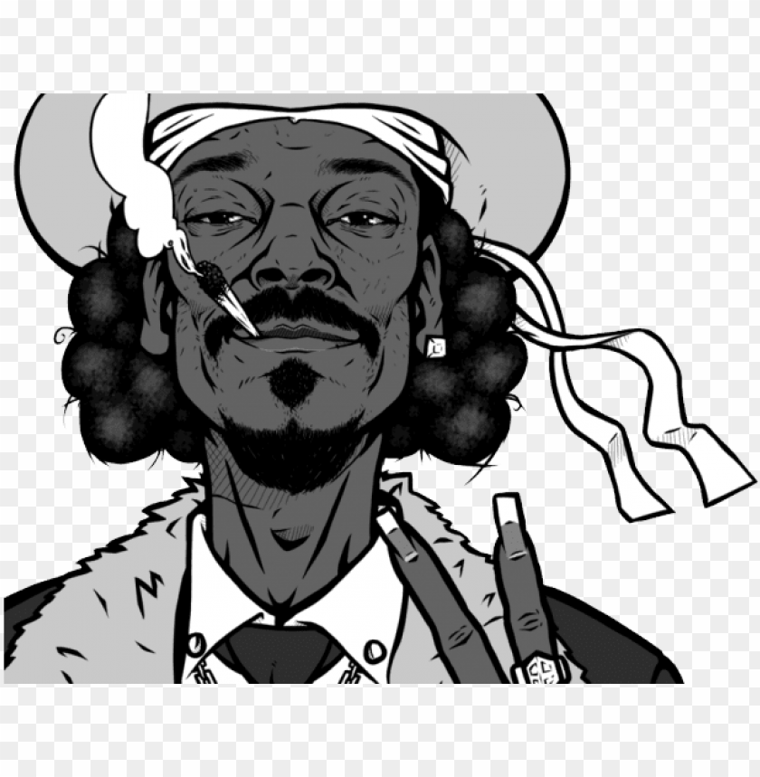 snoop dogg clipart drawing - cartoon snoop dogg drawi PNG image with  transparent background | TOPpng