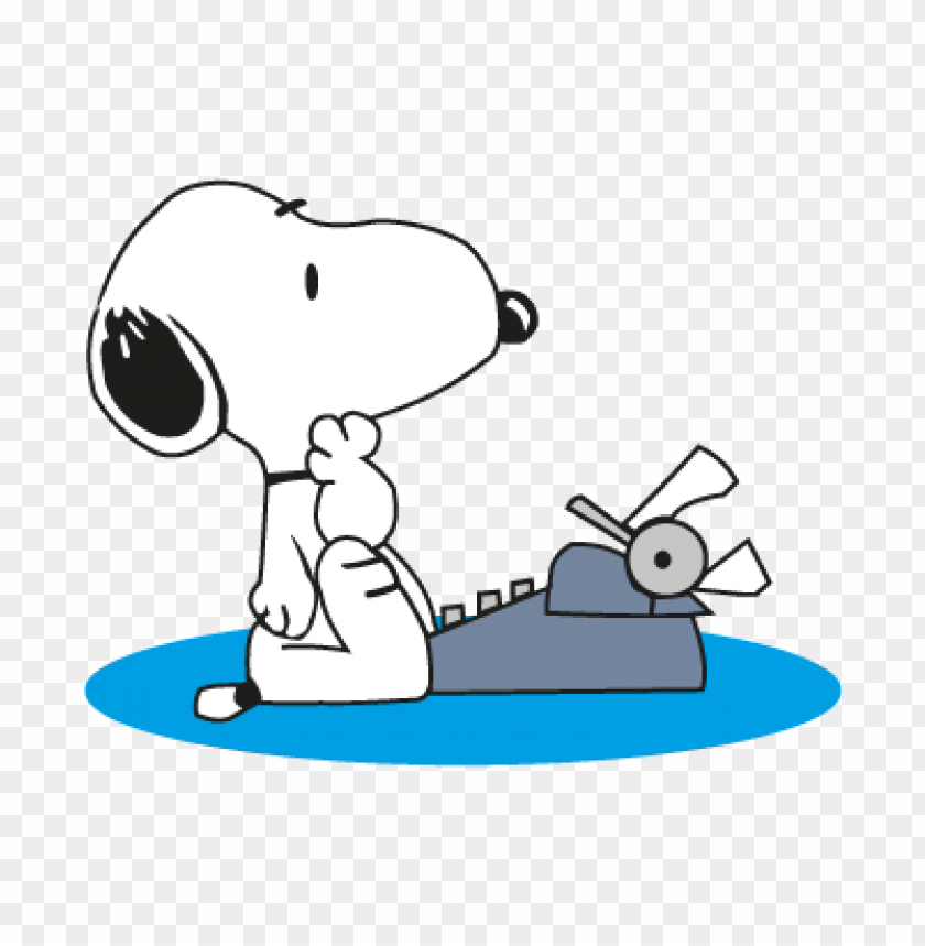  snoopy character vector free download - 463845