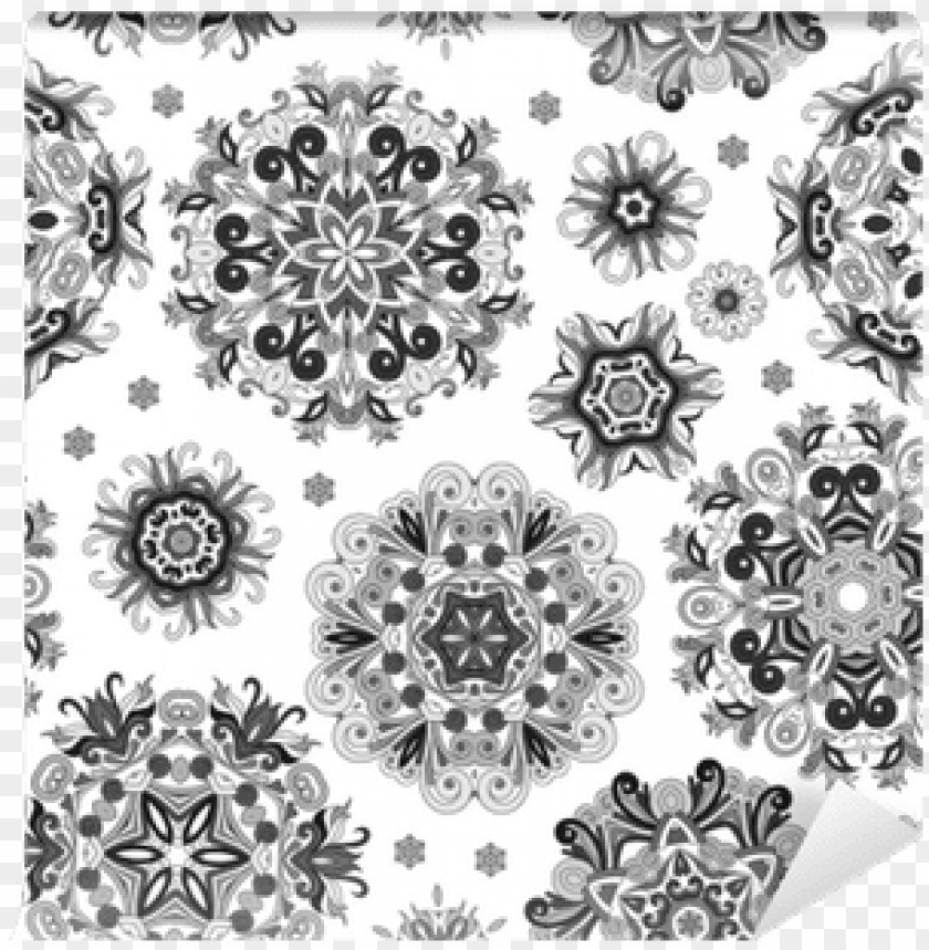 floral pattern, swirl pattern, snowflakes falling transparent, polka dot pattern, pattern, dot pattern