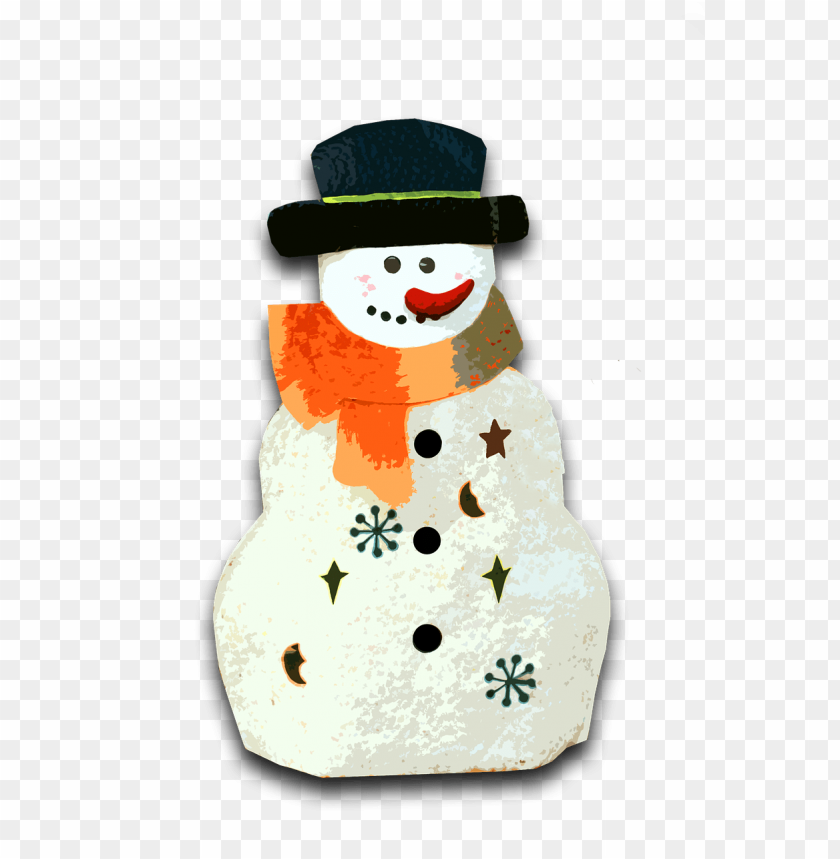 Snowman Orange Scarf Png Image With Transparent Background Toppng - orange scarf roblox