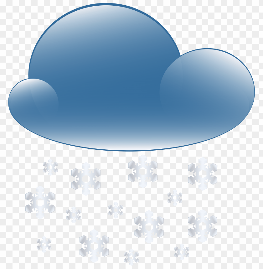 snowy cloud weather icon clipart png photo - 33389