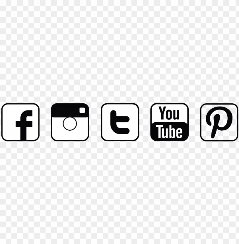 free PNG social media logo strip PNG image with transparent background PNG images transparent