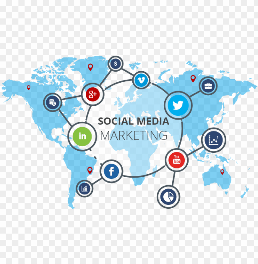 social media marketing images PNG image with transparent background | TOPpng