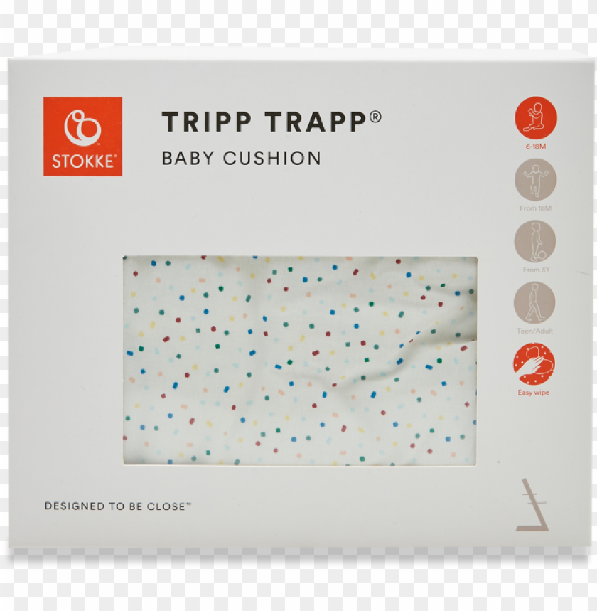 soft sprinkle tripp trapp baby cushion - stokke tripp tra PNG image with transparent background@toppng.com