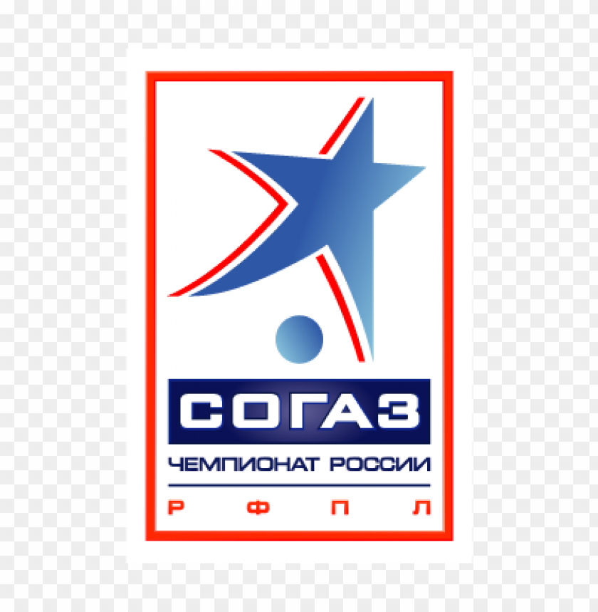  sogaz russian football championship vector logo - 470659