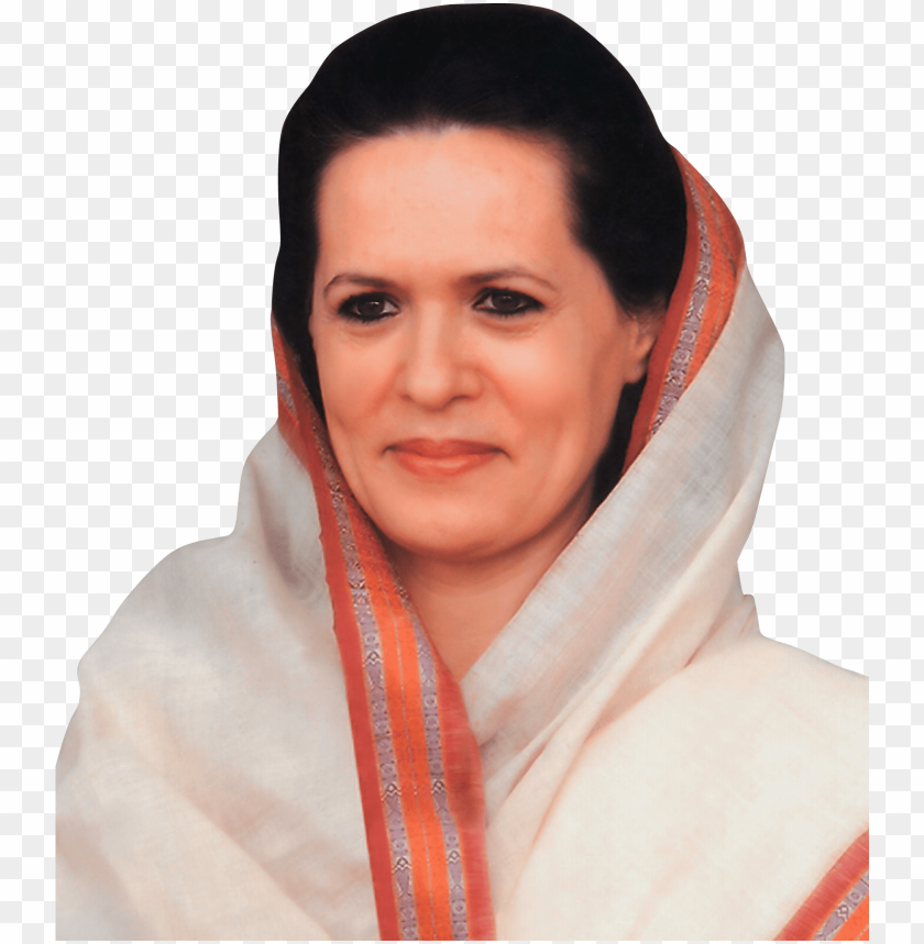 sonia gandhi PNG transparent with Clear Background ID 162927