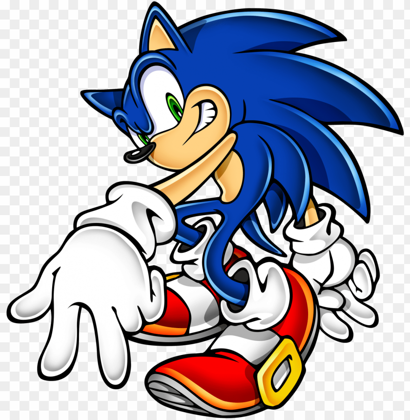 Classic Sonic The Hedgehog By Raindashy - Sonic Calsec The Hedgeho PNG  Transparent With Clear Background ID 200306 png - Free PNG Images