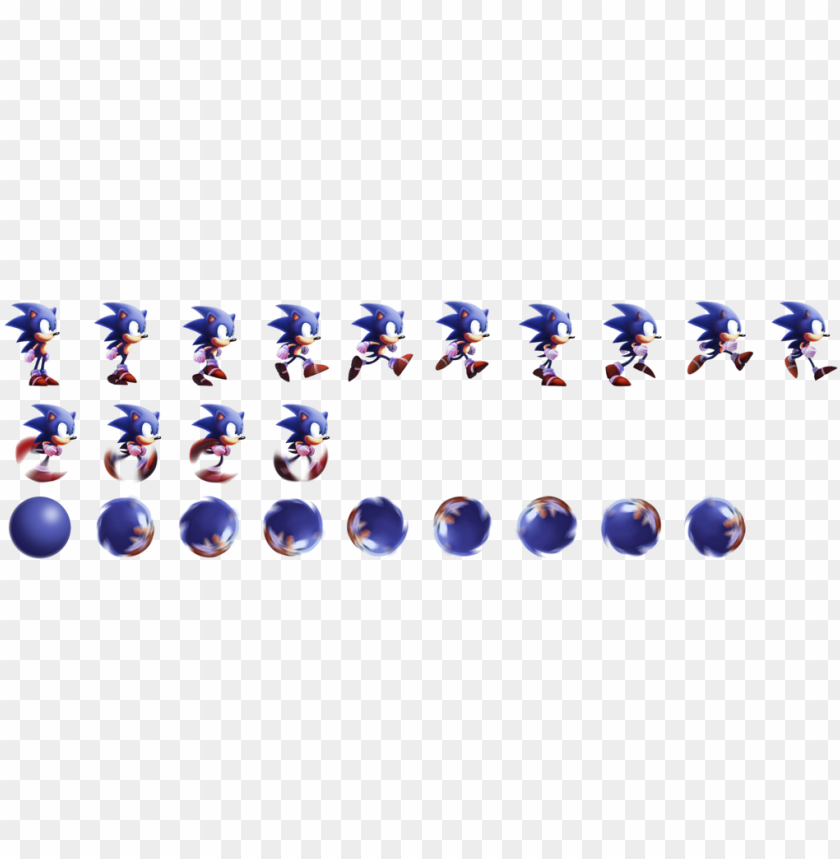 Sonic Sprite Png - Sonic The Hedgehog Sprites PNG Transparent With Clear  Background ID 165980 png - Free PNG Images