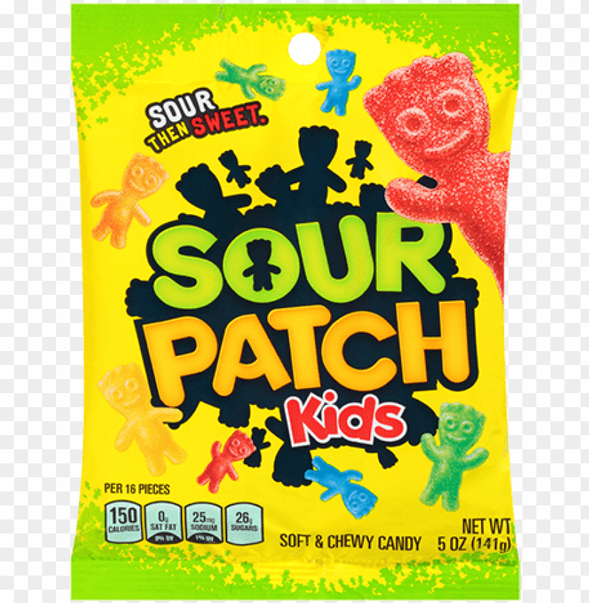 Sour Patch Kids Soft Chewy Candy Sour Patch Kids Candy 4 Oz PNG Image With Transparent Background@toppng.com