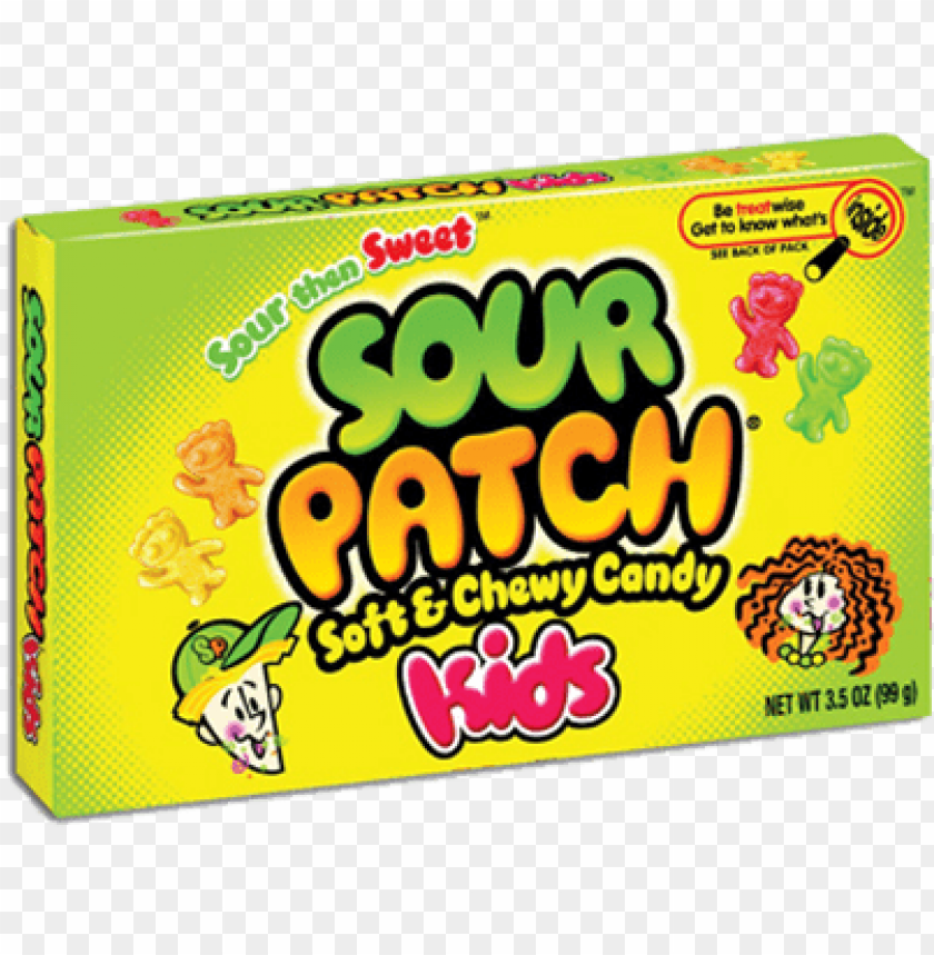 Sour Patch Kids Watermelon PNG Image With Transparent Background