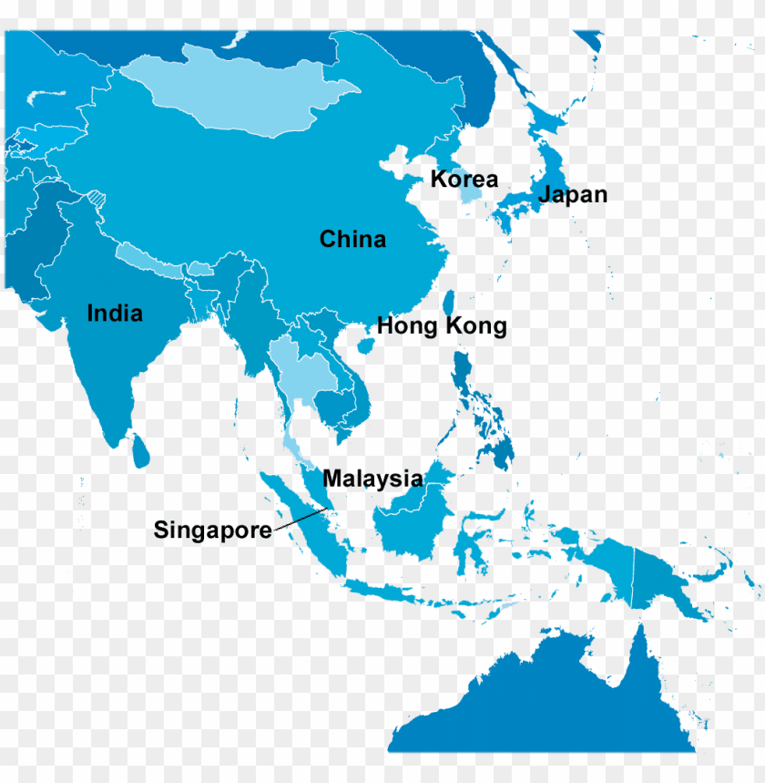 Southeast asia map