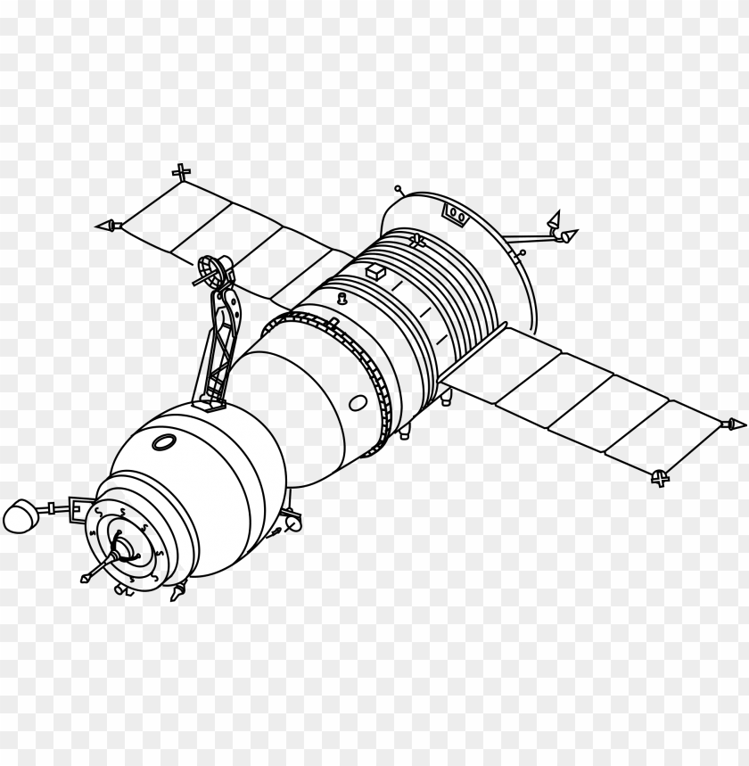 transport, spacecraft, soyuz technical drawing, 