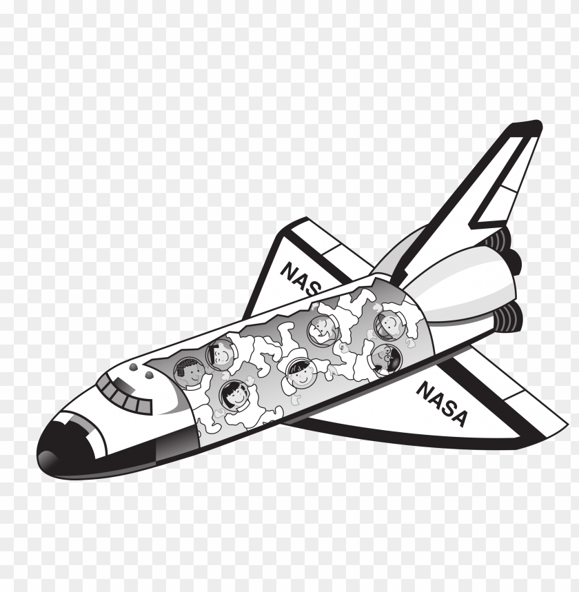 Download Space Shuttle With Astronauts Png Images Background