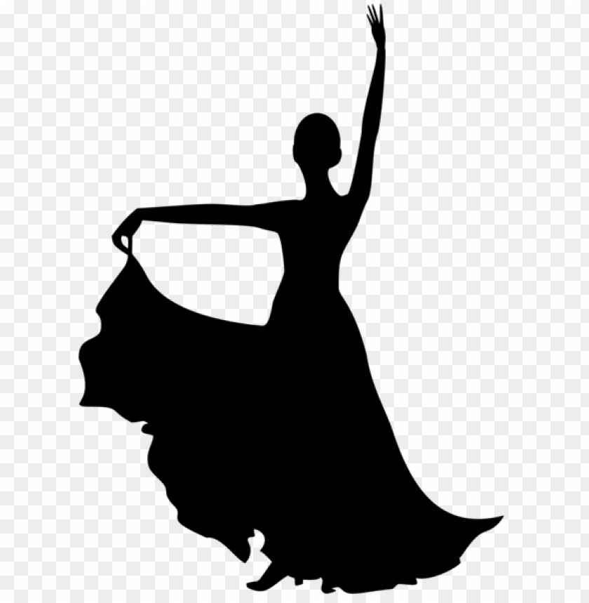 spanish dancer silhouette png - Free PNG Images@toppng.com