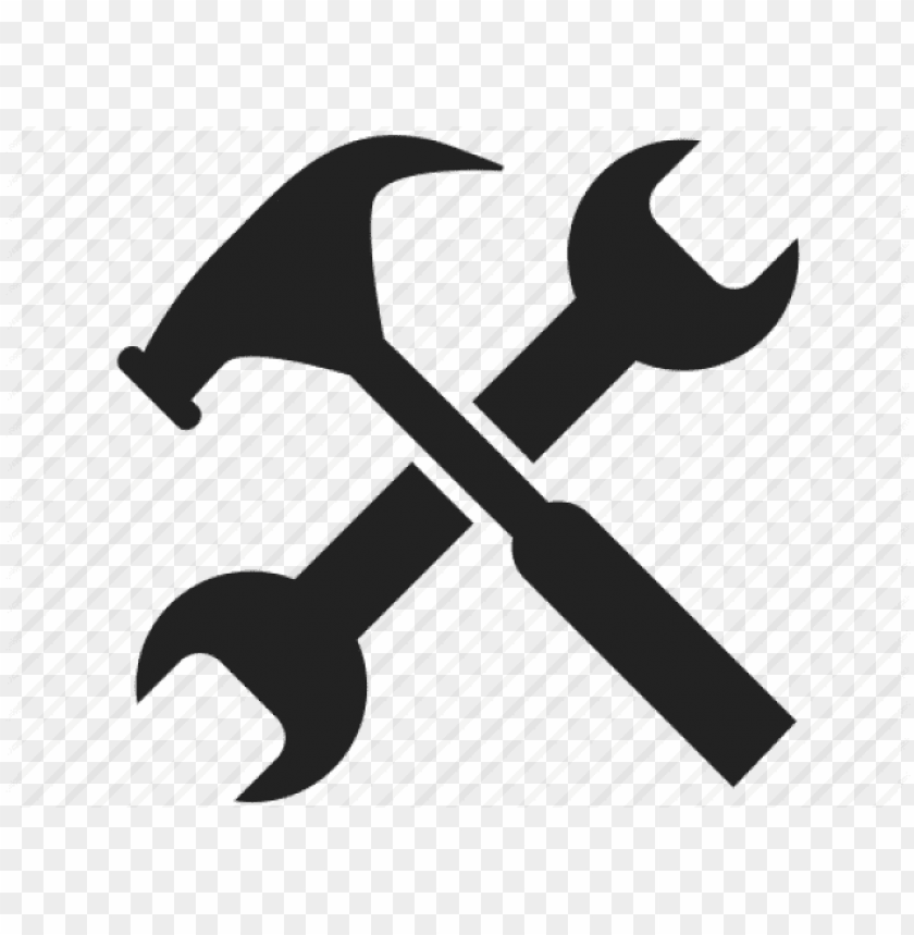  Panner Clipart Wor  Tool - Hammer And  Panner Ico PNG Image With Transparent Background