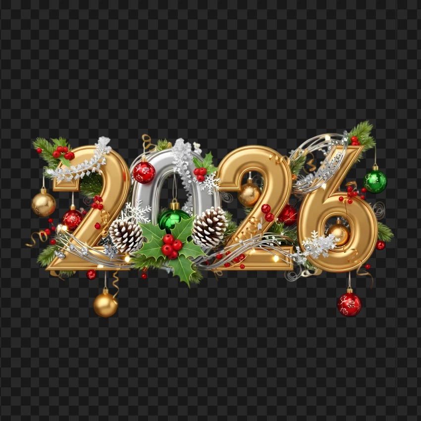 Sparkling 2026 Happy New Year greeting with festive style