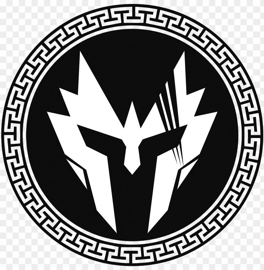Spartan Logo Ancient Greek Shield Vector Png Image With Transparent Background Toppng - sparta flag roblox