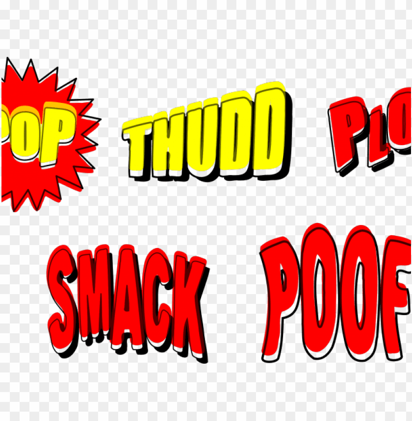 Special Effects Clipart Comic Book Sound Effects Clipart PNG Image With Transparent Background@toppng.com