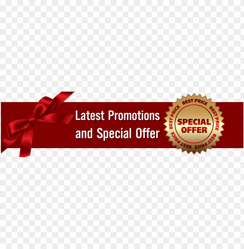 special offer banner PNG image with transparent background | TOPpng