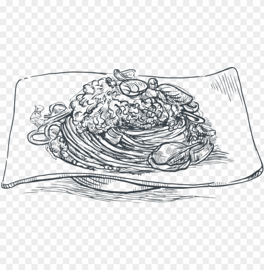 specialty wine night pasta drawing PNG transparent with Clear Background ID 218834