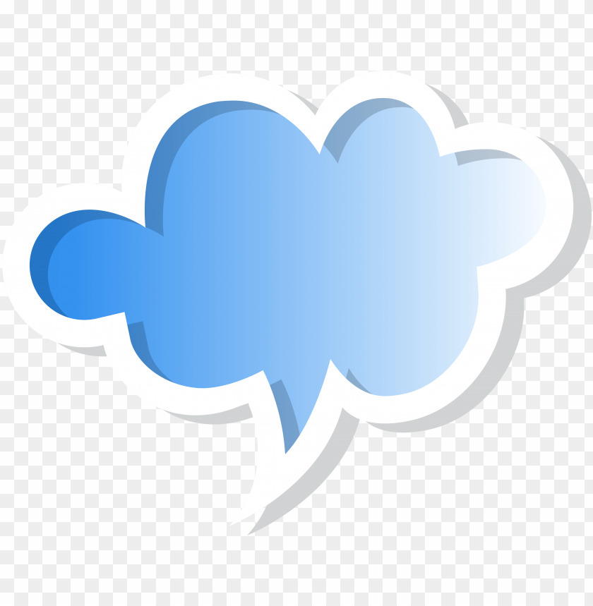 speech bubble cloud yellow left cloud bubble PNG transparent with Clear Background ID 285719
