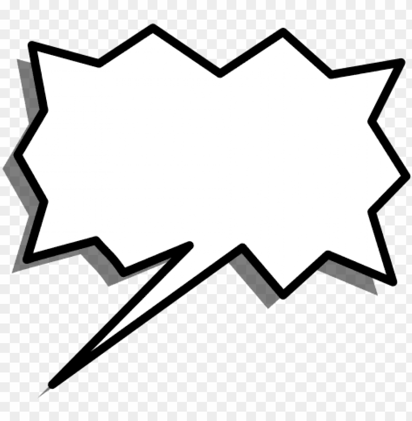 Speech Bubble Image - Speech Balloo PNG Transparent Background