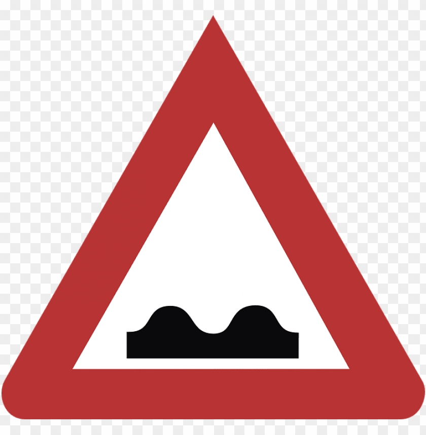 transport, traffic signs, speed bump road sign, 
