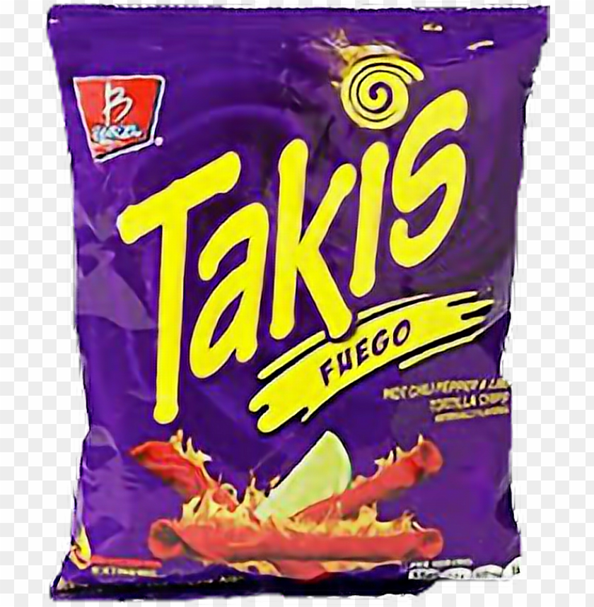 free PNG spicy takis purple red food chips imhungry - takis fuego PNG image with transparent background PNG images transparent