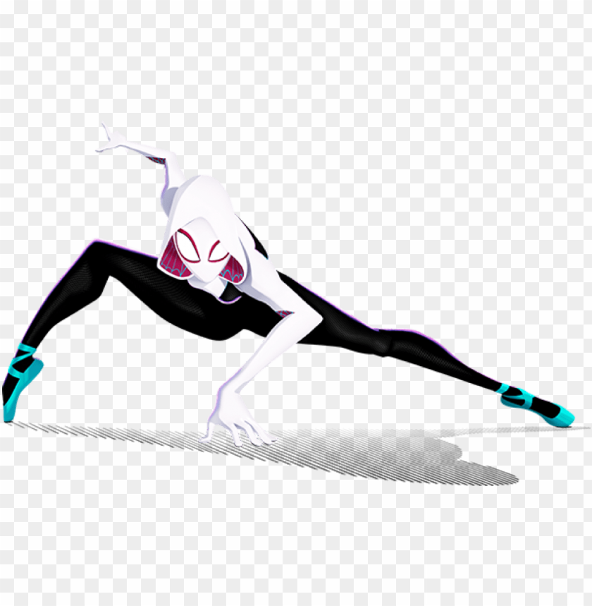 spider gwen - spider man into the spider verse gwen stacy pictures PNG image with transparent background@toppng.com
