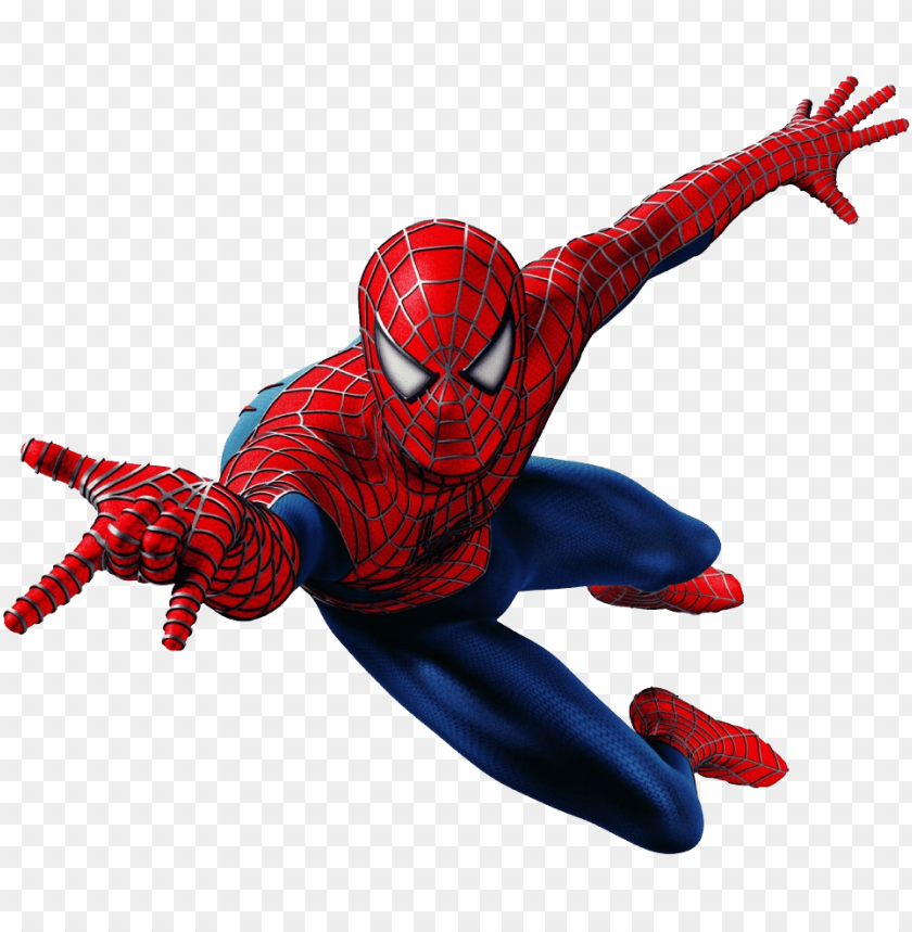 Transparent background PNG image of spider man - Image ID 18179