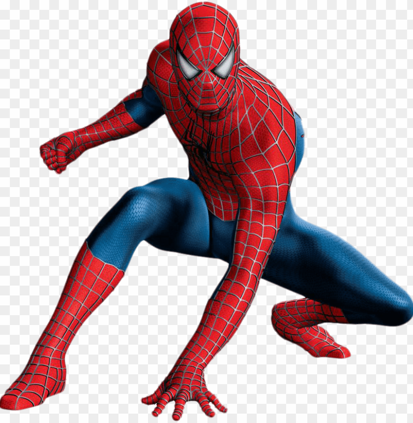 Transparent background PNG image of spider man - Image ID 18183